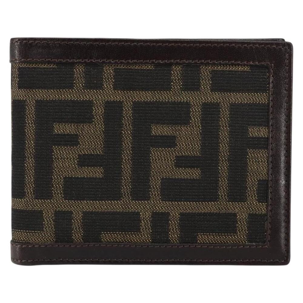 Fendi Zucca Wallet Black